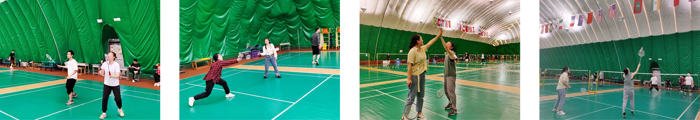 羽你一起，，，，，康健挑战丨“出海俱乐部”羽毛球运动